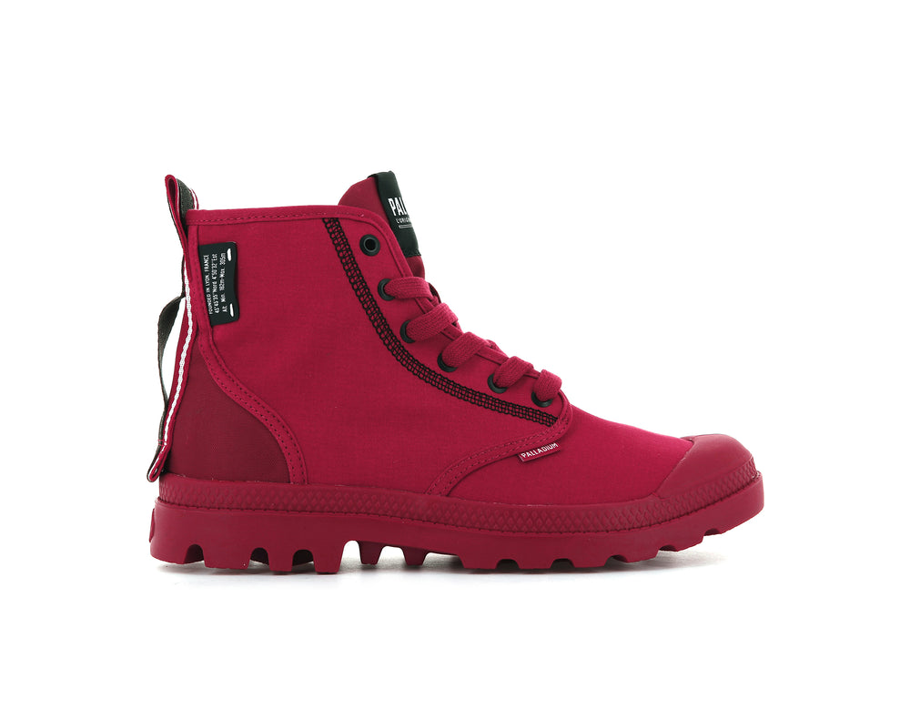 Botas Palladium PAMPA DARE 2 SURVIVE Hombre Rojas | Costa Rica-82076